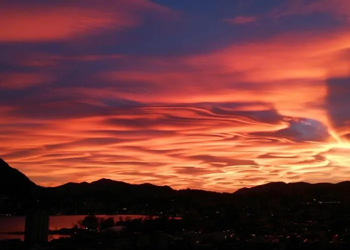 Flat With Amazing View Over The Gulf Of Apartment Lugano