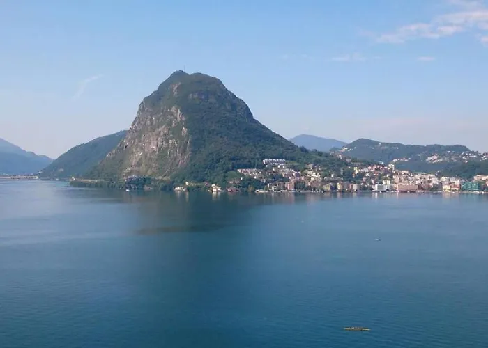 Flat With Amazing View Over The Gulf Of Lugano